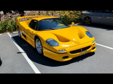 Thumbnail for Yellow Ferrari F50 Walkaround at Monterey Car Week by Ferrari F50