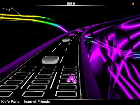 Knife Party - internet friends (Audiosurf; pro)