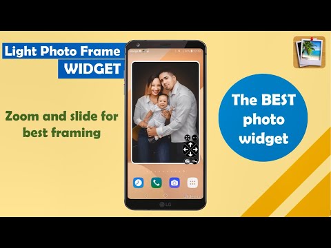 Light Photo Frame Widget
