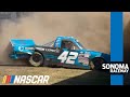 Carson Hocevar spins, makes contact with the wall In Trucks Qualifying | NASCAR