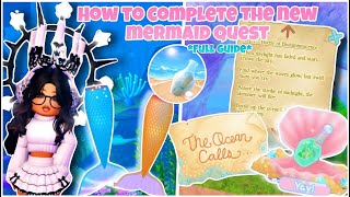HOW TO COMPLETE THE MERMAID QUESTS IN ROYALE HIGH *FULL GUIDE*