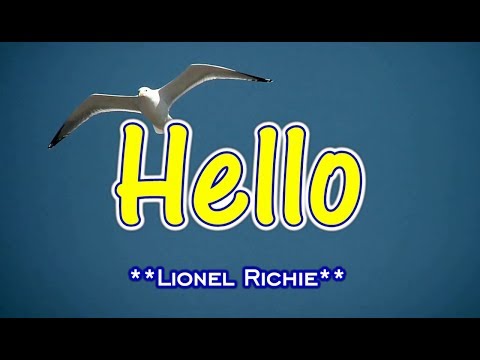 Hello - Lionel Richie (KARAOKE)