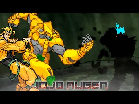 Dio Brando vs Shin Oni Akuma. Jojo's Bizarre Adventure vs Street Fighter MUGEN