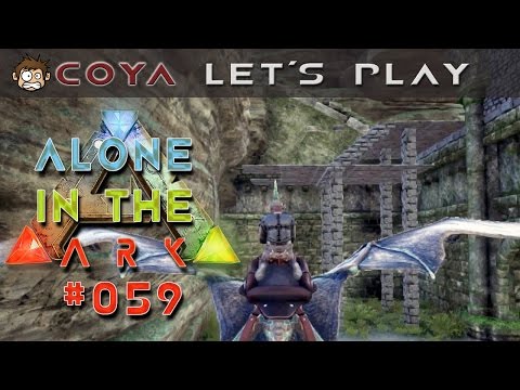 Alone in the ARK #059 • Treppe des Grauens • THE CENTER ARK Survival Evolved German Deutsch