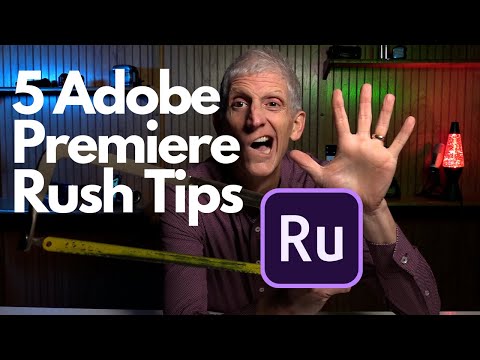 5 Adobe Premiere Rush tips