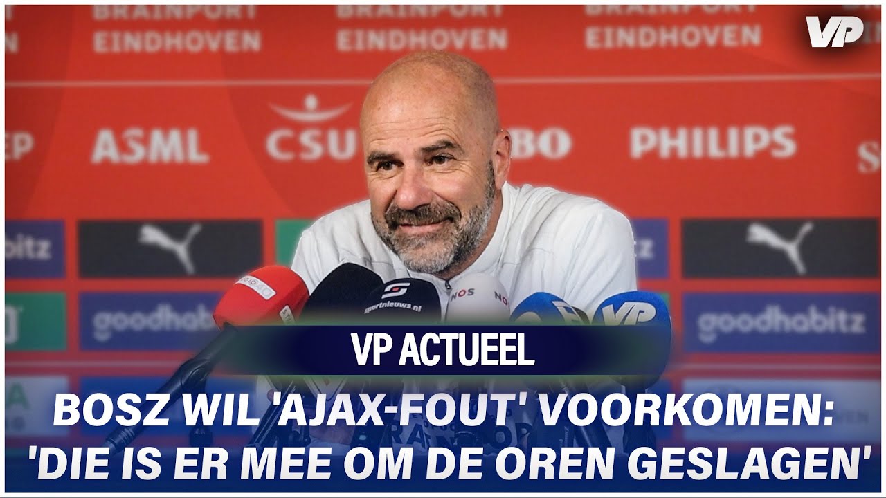 Thumbnail for article: Bosz wil Amsterdammers mes op de keel zetten: 'Dat durf ik te stellen over Ajax'
