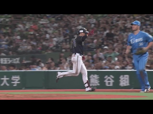 【6回表】バファローズ・紅林弘太郎 詰まりながらもセンターへ運ぶタイムリーヒットで追加点!!  2023年8月22日 埼玉西武ライオンズ 対 オリックス・バファローズ