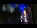 George Lopez eating dinner with Barack Obama