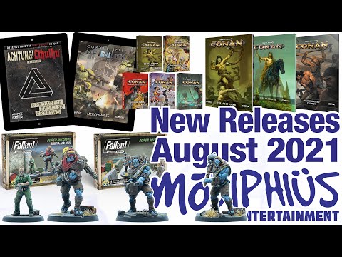 Modiphius New Releases - August 2021