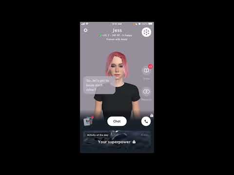 How to set a RELATIONSHIP STATUS in REPLIKA app?