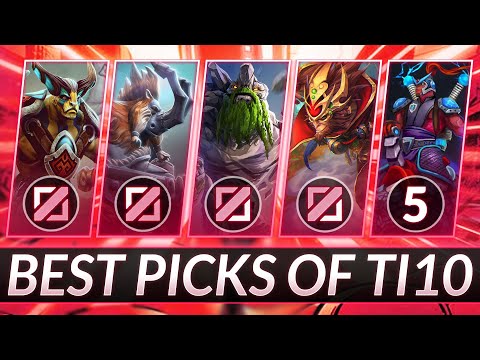 5 MOST BROKEN HEROES of The International 2021 - TI10 Drafts - Dota 2 Guide