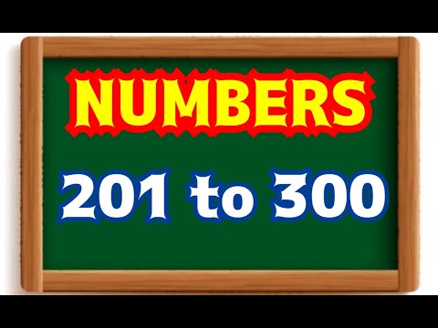 Learn  Numbers  Counting 201 to 300  _ Numbers From 201 to 300 _ Baby Learning India