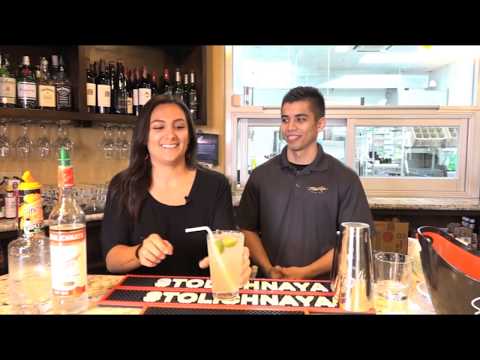 At the Bar: Louis from Meskla shows Asha how to make some hot summer cocktails