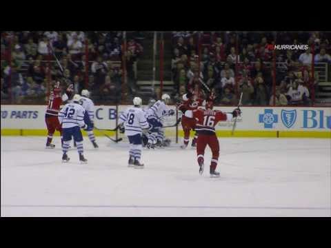 Chad LaRose Goal Against the Maple Leafs (3-16-2011)