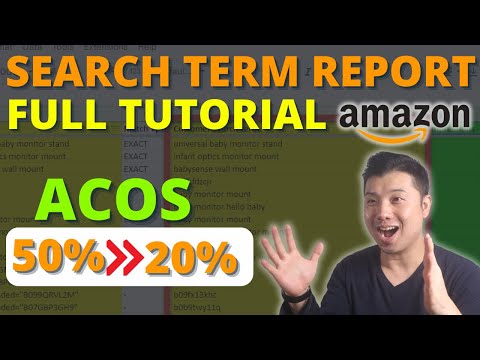 Comprehensive Amazon PPC Search Term Report Analysis to lower your ACoS and Scale your Amazon Sales