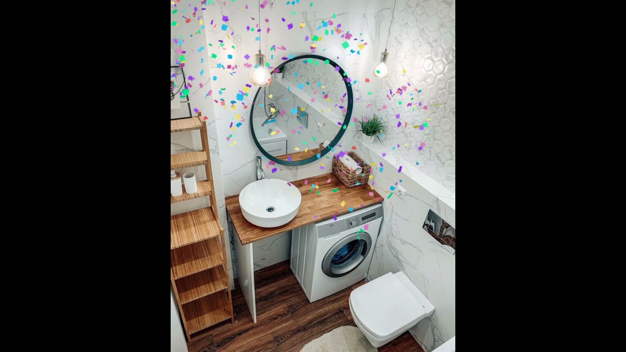 idées déco pour dissimuler sa machine à laver