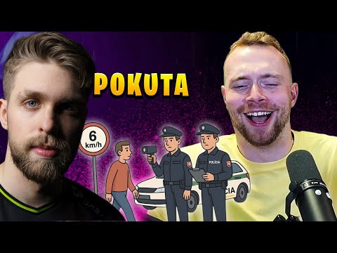 Kamil dostal pokutu za rychlost na lince