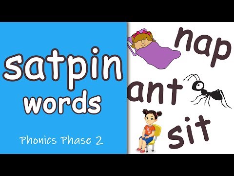 SATPIN Words | Phonics Blending