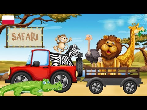 Nauka zwierząt dla dzieci - Zwierzęta w Afryce - Dzikie zwierzęta na SAFARI