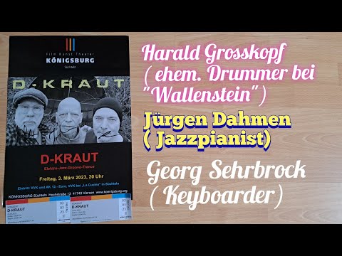#18 "D-Kraut" , Konzertauschnitte, u.a. Harald Grosskopf, ehem. Wallenstein