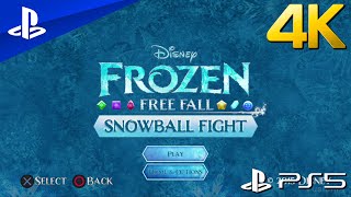 [PS5] Frozen Free Fall: Snowball Fight Gameplay Walkthrough [4K 60FPS] Part 1