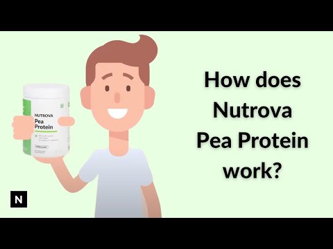 300gram Nutrova Pea Protein Powder