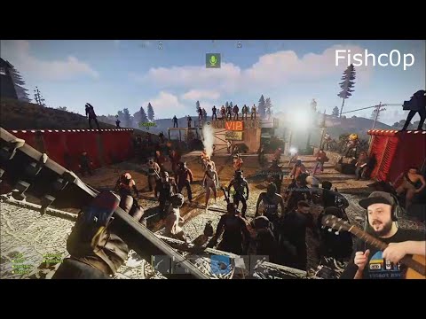 Fishc0p bei der RUST Talentshow vom 21.01.2021 [Song: Die Katze explodiert]