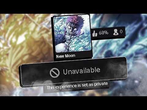 So Roblox New Moon Just Went Down... (Demon Slayer)