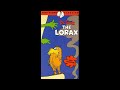 Dr Seuss Sing Along Classics The Lorax 1972 1994 VHS