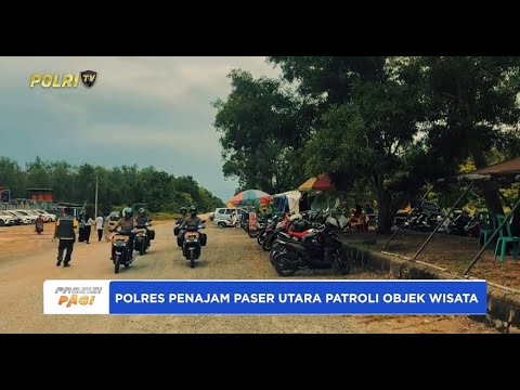 POLRES PENAJAM PASER UTARA PATROLI OBJEK WISATA