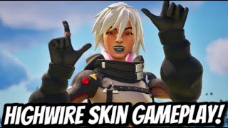 *NEW* HIGHWIRE SKIN GAMEPLAY + STYLES! - Fortnite Battle Royale