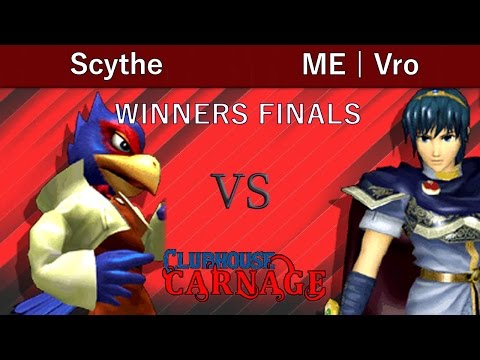 Clubhouse Carnage 2  WINNERS FINALS - Scythe (Falco) vs ME | Vro (Marth)