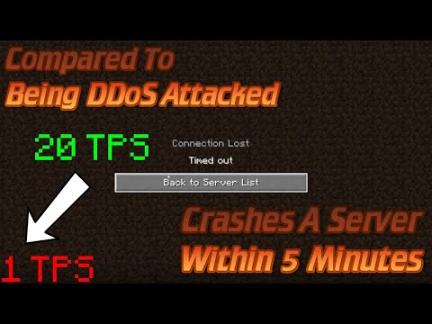 Minecrafts Most Overpowered Server Crashing Method In History! (Crashes A Server In Under 5 Minutes)