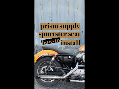 PRISM SUPPLY | Harley Davidson Sportster Seat Install