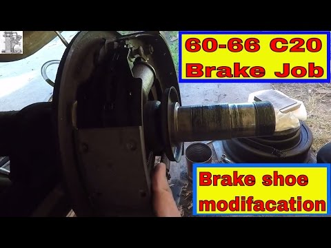 1963 chevy c20 truck heavy duty drum brake modification