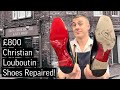 Christian Louboutin FULL LEATHER SOLE Repair Restoration