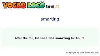 Video thumbnail for smarting