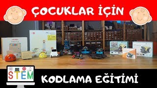 Çocuklar İçin Kodlama - Robotik Kodlama Nasıl Öğrenilir? Stem Eğitimi Malzemeler