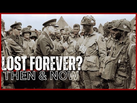 The MOST ICONIC Photo of WW2? 101st Airborne on D Day THEN and NOW (NO AI History Documentary)