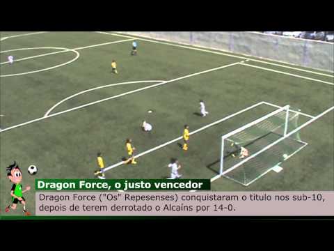 11º Torneio Diamantino Costa - Sub 10: Dragon Force ("Os" Repesenses") 14-0 Alcaíns