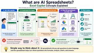 AI SPREADSHEETS and EXCEL COPILOT Explained