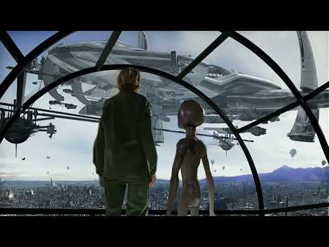 AI Upscaling 4K | Stargate SG-1 : Asgard ship, dubbed the O'Neill, designed to fight the Replicators