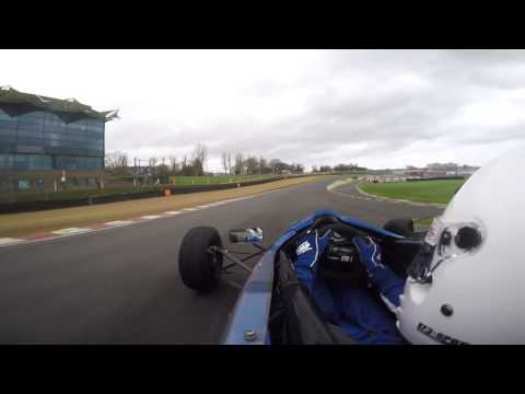 Adam Fathers first test in Van Diemen 93' Formula Ford 1600 @ Brands Hatch Indy 26-01-16