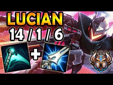 Lucian vs Caitlyn ADC Ranked Challenger EUW