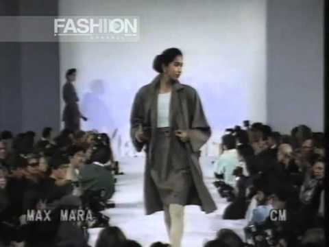 "Max Mara" Spring Summer 1988 Milan pret a porter women by Canale Moda