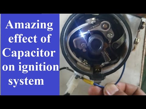 The amazing effect of capacitor on ignition system