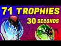 Easy & Fast Platinum Game with 71 Trophies | 71 Trophies in 30 Seconds PS4, PS5