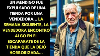 UN MENDIGO FUE EXPULSADO DE UNA TIENDA POR UNA VENDEDORA... LA SEMANA SIGUIENTE, LA VENDEDORA...