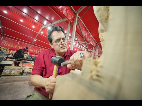 The Journey of Iranian Woodcarver, Alireza Bavandpour at the "Yiding Cup" Event (promo)