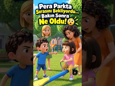Pera Parkta Sırasını Bekliyordu… Bakın Sonra Ne Oldu! 🥺🎠 #shorts